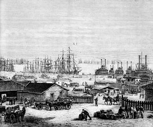 Bredden af Mississippi, c1860