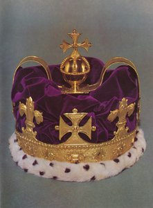 Kronen blev lavet til prinsen af Wales i 1729, 1953 af Unbekannt
