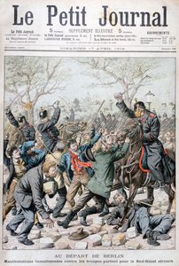Afrejsen fra Berlin, 1904 af Unbekannt