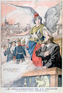 Afvæbningen af Frankrig, såret bløder altid, hr. Jaures!, 1903 af Unbekannt