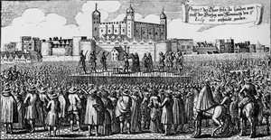 Henrettelsen af hertugen af Monmouth, Tower Hill, London, 15. juli 1685 1903 af Unbekannt