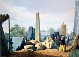 Det ydre, Great Exhibition, Hyde Park, London, 1851 1854 af Unbekannt