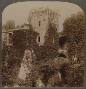 Raglan Castles vedbendklædte tårne, Charles I