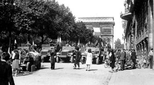 Befrielsen af Paris, august 1944 af Unbekannt