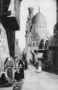 Det indfødte kvarter, Cairo, Egypten, c1920