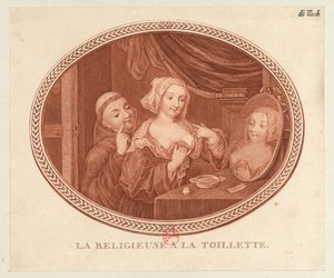 Nonnen på toilettet, 1770-1780