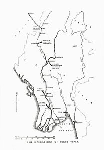 Operationerne af Force Viper, Burma, Anden Verdenskrig, 1942-1943 1944. af Unbekannt