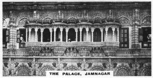 Der Palast, Jamnagar, Indien, um 1925 von Unbekannt