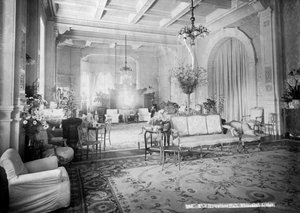Modtagelsessalen, Viceregal Lodge, Indien, 20. århundrede af Unbekannt