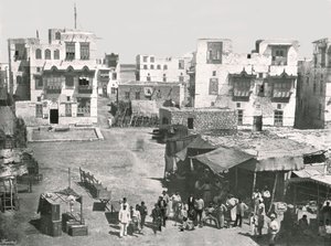Posthusets gade, Suakin, Sudan, 1895. af Unbekannt
