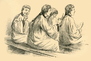 Den fristende pigtail, 1907. af Unbekannt