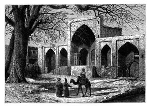 Graven til Nadir Shah af Persien i Mekka, 1688-1747, c1890 af Unbekannt