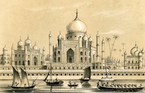 Graven til den foretrukne sultan af Akbar Khan i Agra, 1847 af Unbekannt