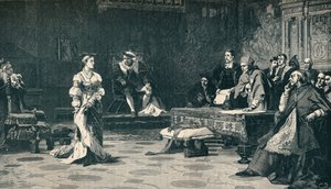 Retssagen mod dronning Catherine, 1529 1905. af Unbekannt