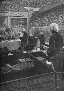 Retssagen mod Warren Hastings, 1788-1795 1905 af Unbekannt
