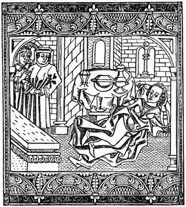 Hustruen til Xanthus sover, 1485 1964 af Unbekannt