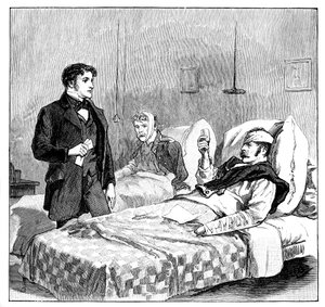 De sårede soldater skåler for dronningen, c1850