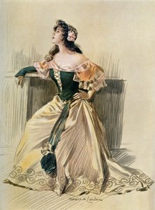 Teater De La Porte-Saint-Martin - Falstaff - Nelly. - Frøken Pannetier, 1904. af Unbekannt