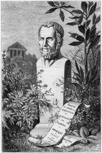 Theophrastus, oldgræsk filosof og videnskabsmand, 1866 af Unbekannt