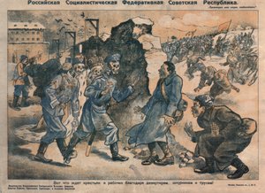 Dette er, hvad der venter bønder og arbejdere på grund af desertørernes, selvsøgendes og kujoners aktiviteter, 1918-1919 af Unbekannt