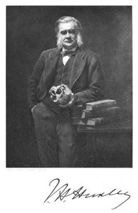 Thomas Henry Huxley, engelsk biolog, 1883 af Unbekannt
