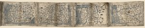 Titel fra omslag. Blade er forbundet ende til ende og foldet harmonika stil. Indsat på lille etiket på bagsiden af Hamgyŏng-do-kortet: Bunkōdō Shoten. Tilgængelig også via Library of Congress-webstedet som et rasterbillede. Anskaffelseskontrolnr. af Unbekannt