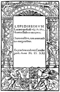 Titelblad af Lucian, 1521, 1893 af Unbekannt