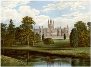 Toddington Park, Gloucestershire, hjemsted for Lord Sudeley, c1880 af Unbekannt