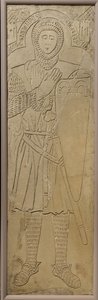 Gravbillede af Jacquelin de Ferriere, ca. 1275-1300. af Unbekannt
