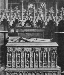 Edvard III.s grav, Westminster Abbey, 1903 af Unbekannt