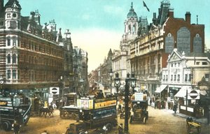 Tottenham Court Road, London, . SLET, dupliker, se 580036379 af Unbekannt