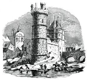 Tour de Nesle, Paris, 1600-tallet, 1870 af Unbekannt