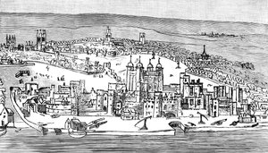 Tower of London, c1543, 1893 af Unbekannt