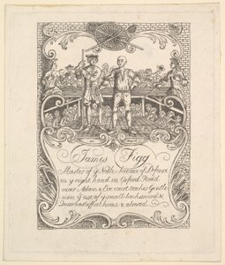 Handelskort til James Figg, 1790