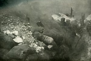 Skyttegravekrig i Argonne, 1919. af Unbekannt