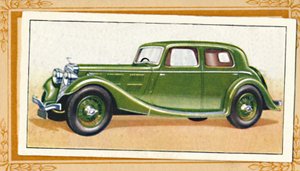 Triumph-Gloria To-liters Speed ​​​​Saloon, c1936 af Unbekannt