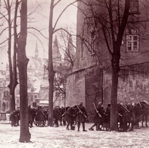 Tropper, Aachen, Tyskland, c1914-c1918 af Unbekannt