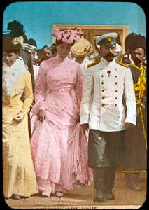 Tsar Nicholas II af Rusland og Tsarina Alexandra, c1894-c1917 af Unbekannt