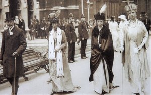 Tsarina Maria Feodorovna fra Rusland besøger Storbritannien, 1890