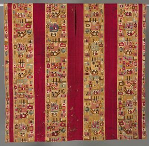 Tunika med Sacrificer, 600-1000. af Unbekannt