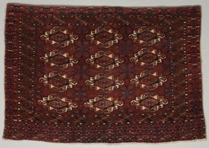 Turkmensk taskeansigt, 1800-tallet. af Unbekannt