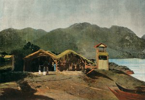 Tuyen-Quan - Optisk Post, Tuyen Quan - Udkigstårn, 1900. af Unbekannt