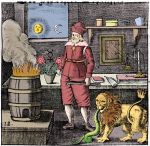 Tolvte nøgle af Basil Valentine, 1651 af Unbekannt