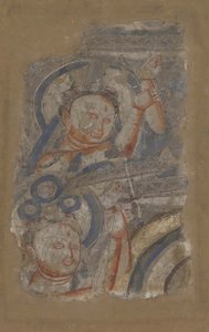 To Bodhisattvaer, ca. 6.-7. århundrede. af Unbekannt