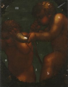 To Putti, 1700-tallet. af Unbekannt