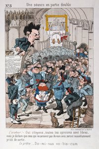 En dobbelt delsession, 1871. af Unbekannt