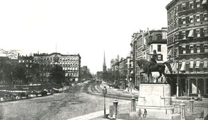 Union Square, New York, USA, 1895. af Unbekannt