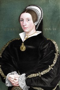Ukendt kvinde, der tidligere menes at være Catherine Howard, 1902 af Unbekannt