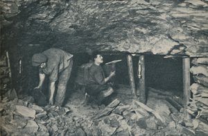 Uselvbevidste helte, der slider i farer, c1935 af Unbekannt