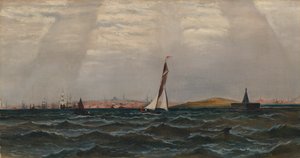 Uden titel Havnescene, n.d. af Unbekannt